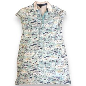 Talbots - Polo Sheath Tropical Golf Tennis Dress